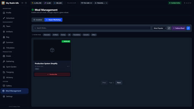 Tải game Sky Realm Idle-TENOKE