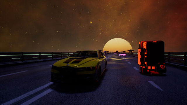 Tải game Synthwave Burnout-TENOKE