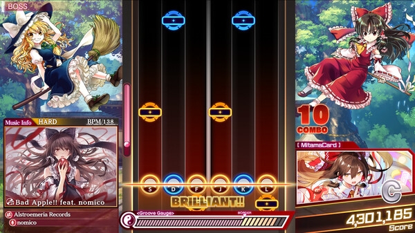Tải game Touhou Danmaku Kagura Phantasia Lost v1.8.3-P2P