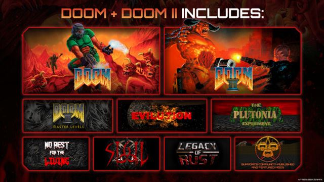 Tải game DOOM plus DOOM II Enhanced Edition v20250417-P2P