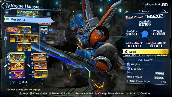 Tải game MEGATON MUSASHI W WIRED v3.1.3-P2P