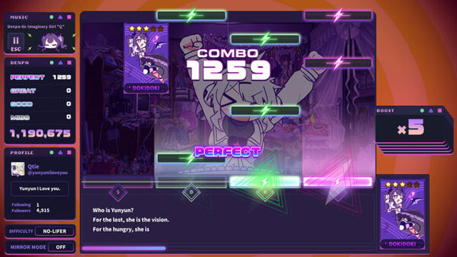 Tải game Yunyun Syndrome Rhythm Psychosis-TENOKE