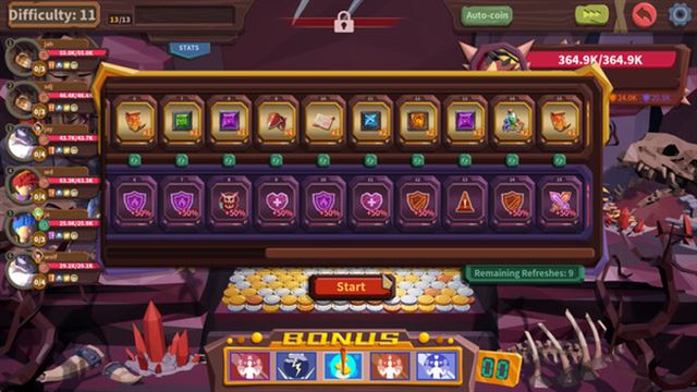 Tải game Coin Push RPG-TENOKE