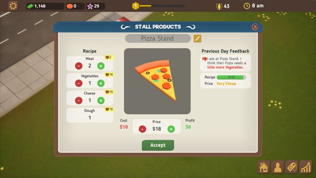 Tải game Food Park Manager-TENOKE