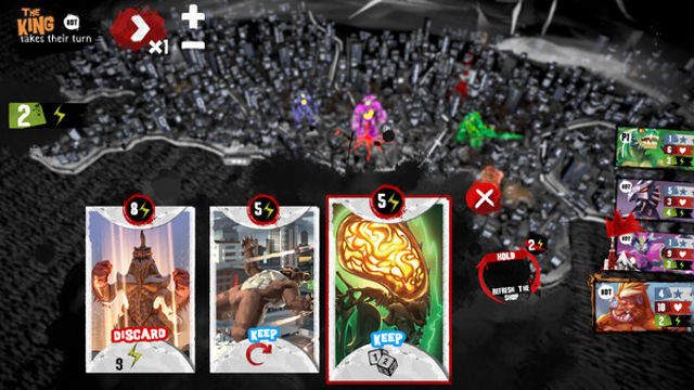 Tải game King of Tokyo Richard Garfield-GoldBerg