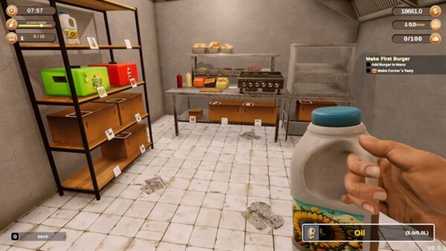 Tải game Corner Kitchen Fast Food Simulator v1.1.5-P2P