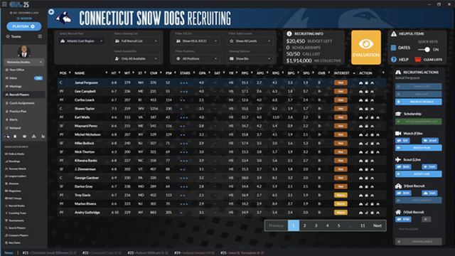 Tải game Draft Day Sports College Basketball 2025-TENOKE