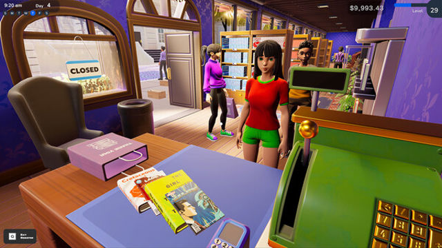 Tải game Bookshop Simulator v1.1.1258-P2P