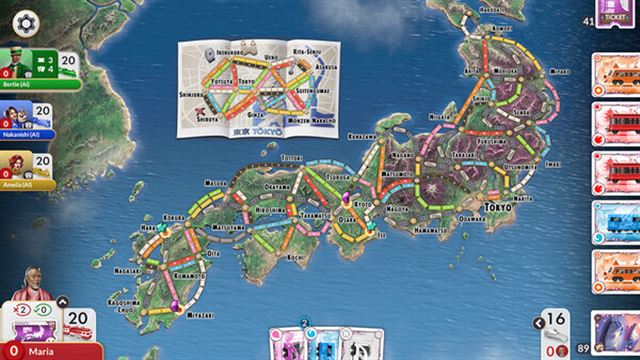 Tải game Ticket to Ride Japan Expansion-TENOKE