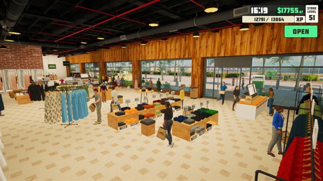 Tải game siMarket Cloth Store Simulator-P2P