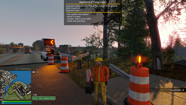 Tải game Flashing Lights Department of Transportation-TENOKE