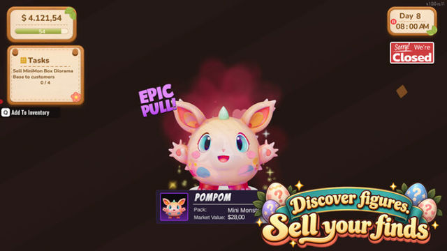 Tải game Mystery Egg Shop Simulator-GoldBerg