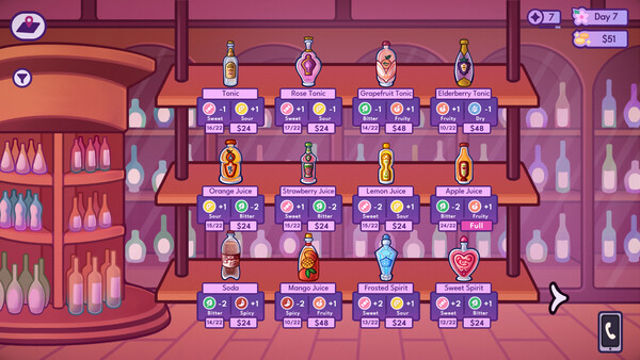 Tải game Mixed Spirits Bartender-TENOKE