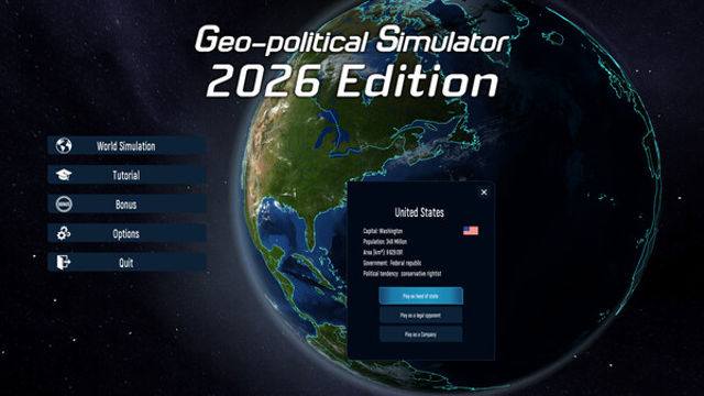 Tải game Geo Political Simulator 2026 Edition-P2P