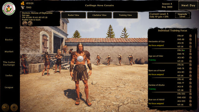 Tải game Ludus Magnatus Gladiator Manager Sim Early Access