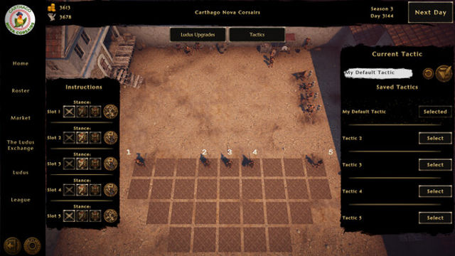 Tải game Ludus Magnatus Gladiator Manager Sim Early Access