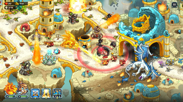 Tải game Kingdom Rush 5 Alliance TD Dragon Wars Campaign-P2P