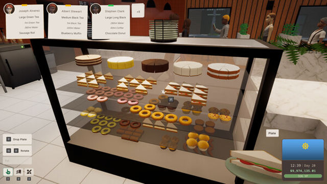 Tải game Cup and Counter Coffee Shop Simulator-GoldBerg