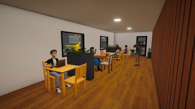 Tải game Cup and Counter Coffee Shop Simulator-GoldBerg