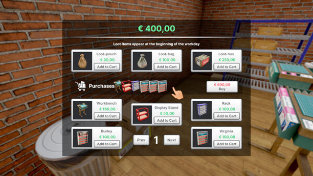 Tải game Nicotine Merchant Simulator Early Access